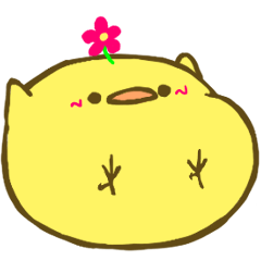 [LINEスタンプ] はなひよこ3