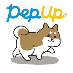 [LINEスタンプ] Pep Up ふれんどウォーク 修正版