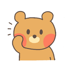 [LINEスタンプ] 敬語のくまくん