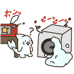 [LINEスタンプ] おちゃめサメでしゃめ5