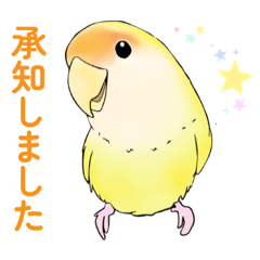 [LINEスタンプ] コザクラインコ ピノとその仲間たち3