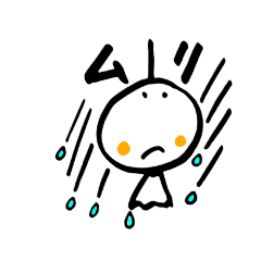 [LINEスタンプ] てるてる坊主の憂鬱