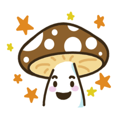 [LINEスタンプ] キノコShroomの日常