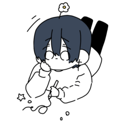 [LINEスタンプ] お花が咲いてしまった系男の子4（日常）