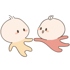 [LINEスタンプ] Chippi Twins