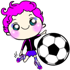 [LINEスタンプ] サッカーボーイの日常