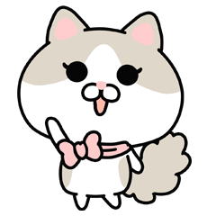 [LINEスタンプ] ピローちゃんの日常