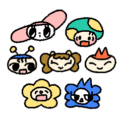 [LINEスタンプ] party time :)