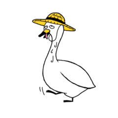 [LINEスタンプ] The Summer of the Swan