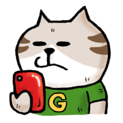 [LINEスタンプ] 初老ねこスタンプ2