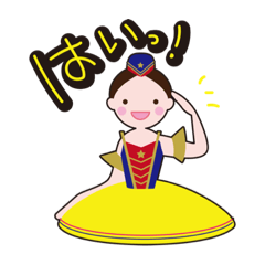 [LINEスタンプ] バレエ教室連絡スタンプ