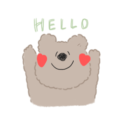 [LINEスタンプ] クマのそぽ