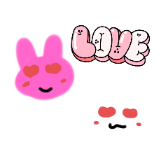 [LINEスタンプ] みりうさぎ2とみりもんの画像（メイン）