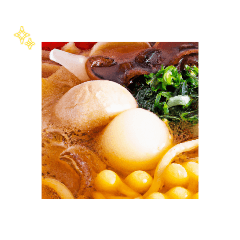 [LINEスタンプ] ラーメン天ぷらすき焼き寿司定食カレー写真